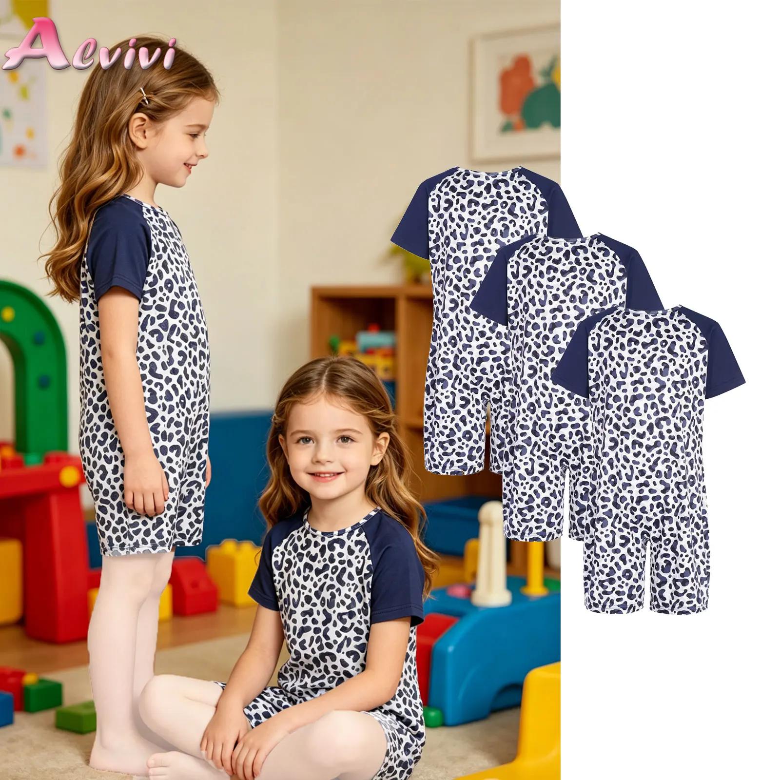 Summer Clothing Boys - ชุดจั๊มสูทเด็ก 3 ชิ้น สำหรับเด็กชายและเด็กหญิงที่มีความต้องการพิเศษ ชุดพิมพ์ลายแขนสั้น ป้องกันการหลุดลอก