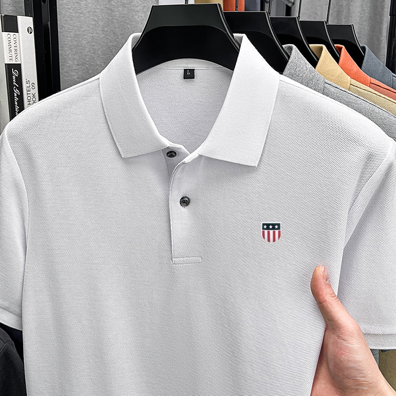 เสื้อโปโลแขนสั้นผู้ชายสไตล์อัง - Summer Clothing Options บทวิจารณ์และราคา