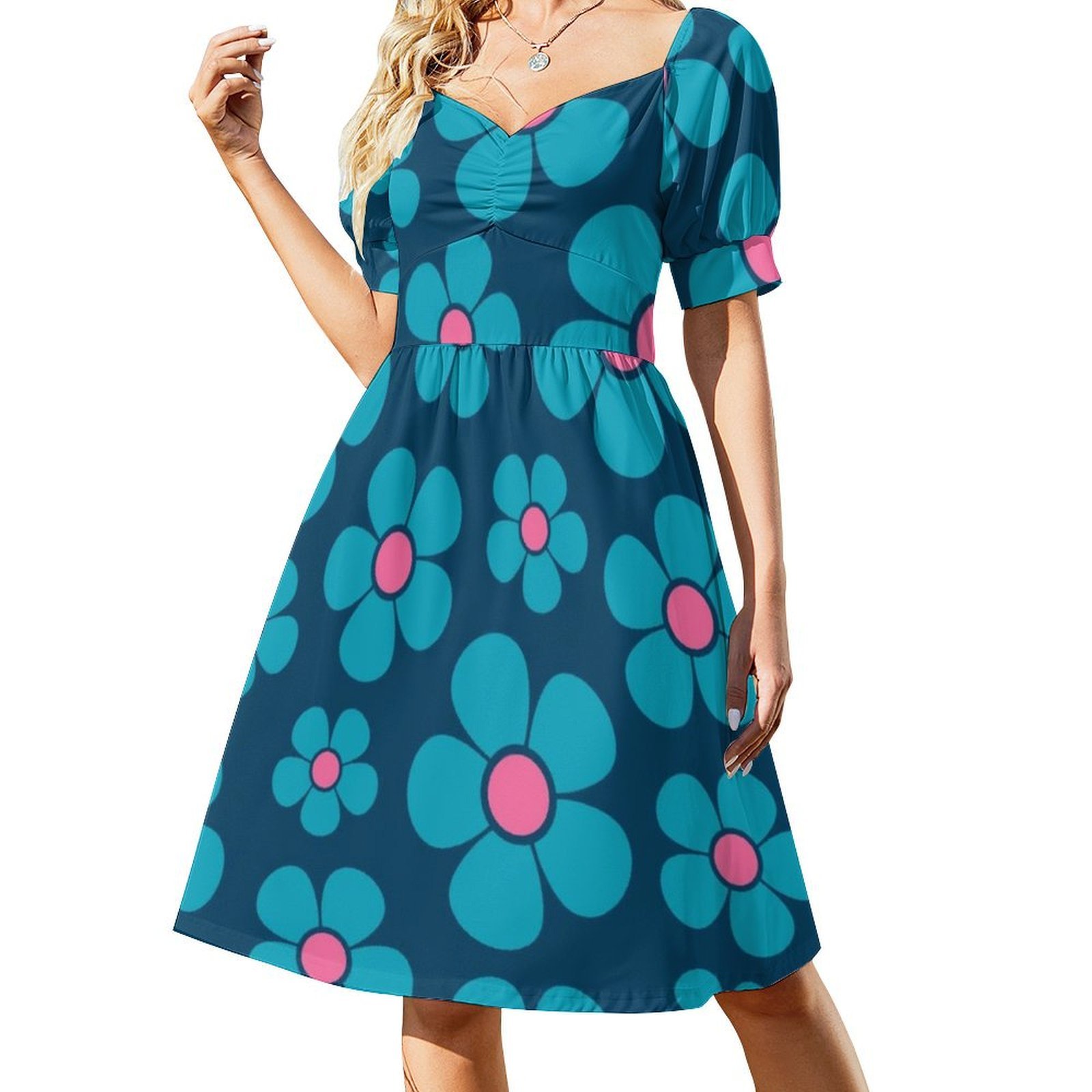 ชุดเดรสสตรีทแวร์ลายดอกไม้สไตล์ - Summer Clothing Styles For Women บทวิจารณ์และราคา