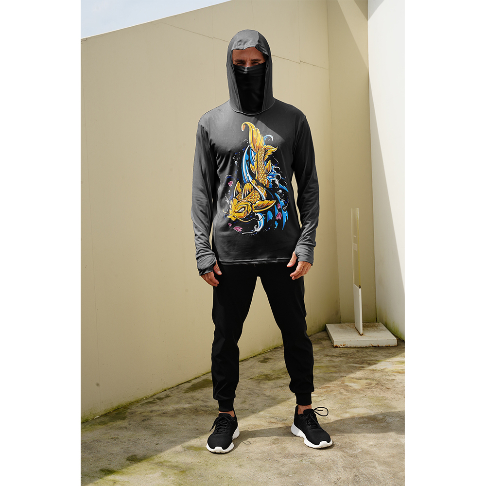 เสื้อตกปลาผู้ชาย เสื้อฮู้ดกันแ - Summer Clothing For Young Men บทวิจารณ์และราคา