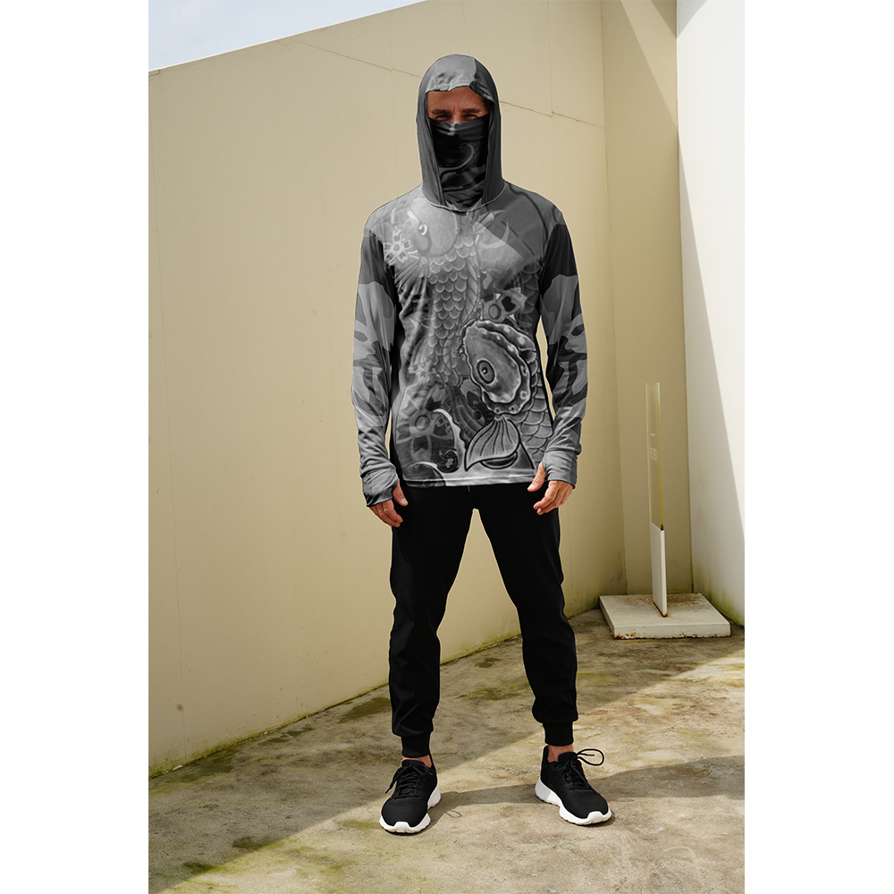 เสื้อตกปลาผู้ชาย เสื้อฮู้ดกันแ - Summer Clothing For Young Men บทวิจารณ์และราคา