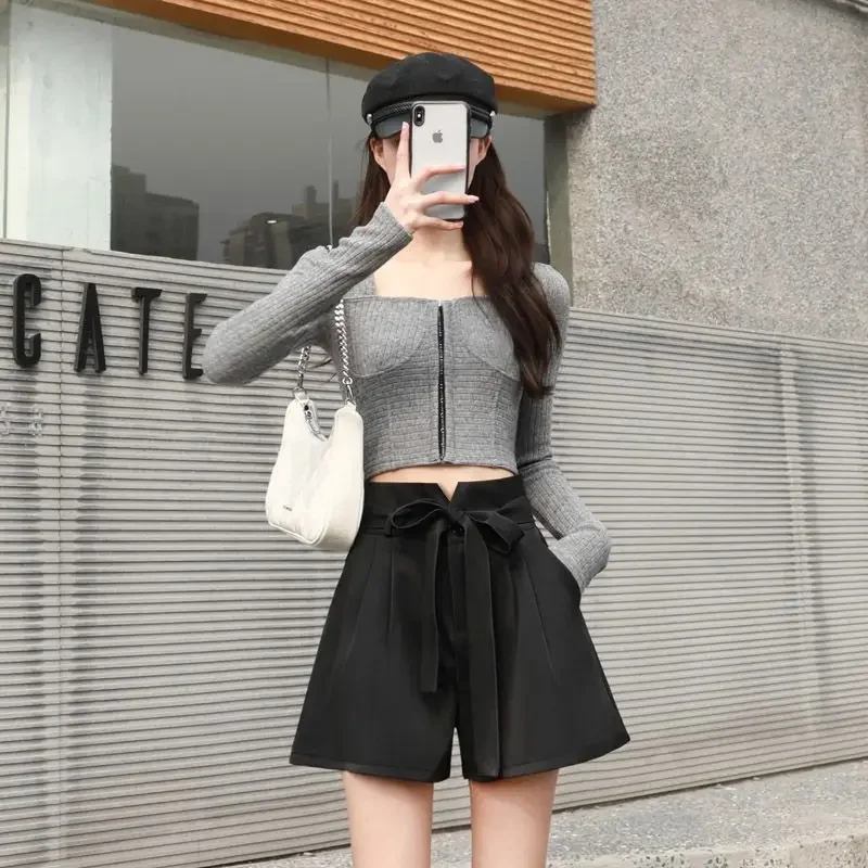 กางเกงขาสั้นสไตล์เกาหลีสำหรับผ - Summer Clothing Styles For Women บทวิจารณ์และราคา