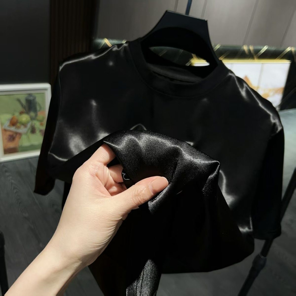 ชุดเซ็ตเสื้อยืดและกางเกงผ้าซาต - Summer Clothing For Young Men บทวิจารณ์และราคา