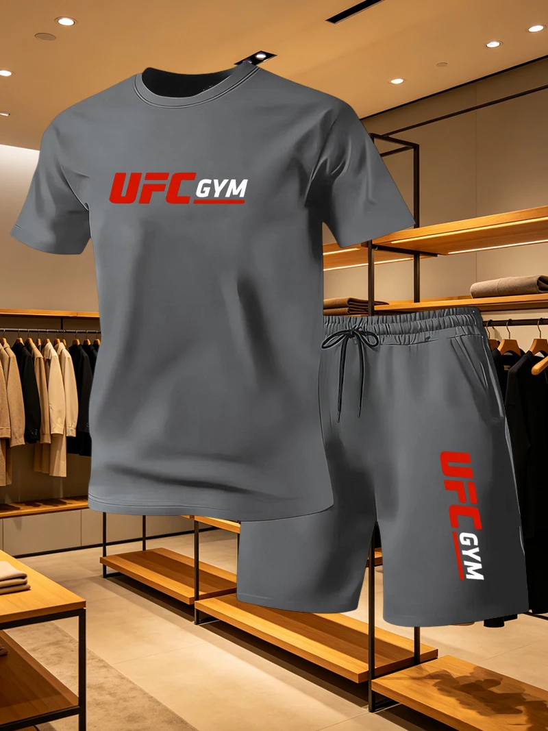 ชุดเสื้อยืดและกางเกงขาสั้นแฟชั - Summer Clothing For Young Men บทวิจารณ์และราคา