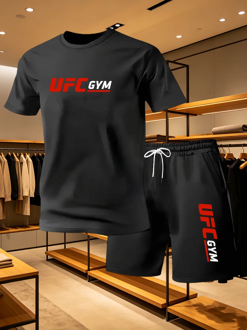 ชุดเสื้อยืดและกางเกงขาสั้นแฟชั - Summer Clothing For Young Men บทวิจารณ์และราคา