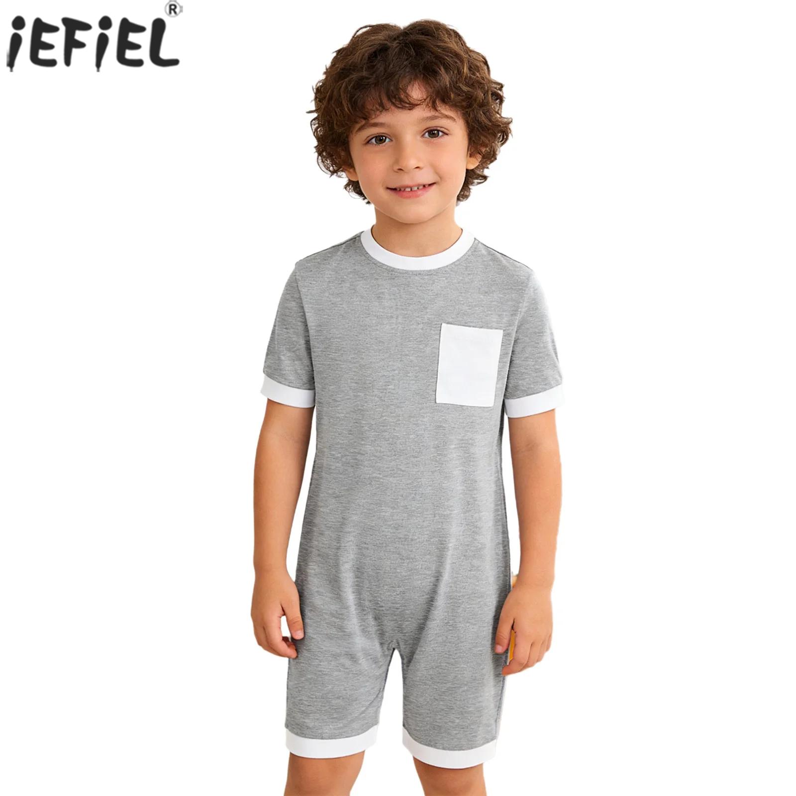 ชุดจั๊มสูทเด็กชายหญิง สำหรับเด - Summer Clothing Boys บทวิจารณ์และราคา