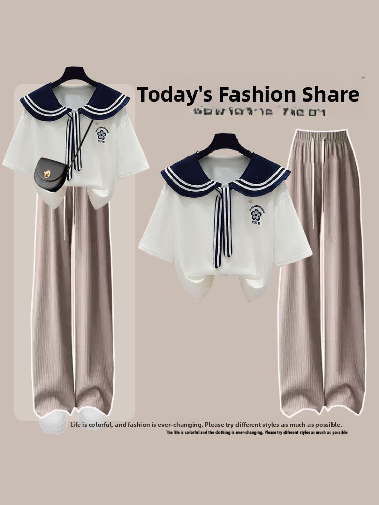 ชุดเซ็ตเสื้อแขนสั้นคอปกกรมท่าส - Summer Clothing Old Navy บทวิจารณ์และราคา