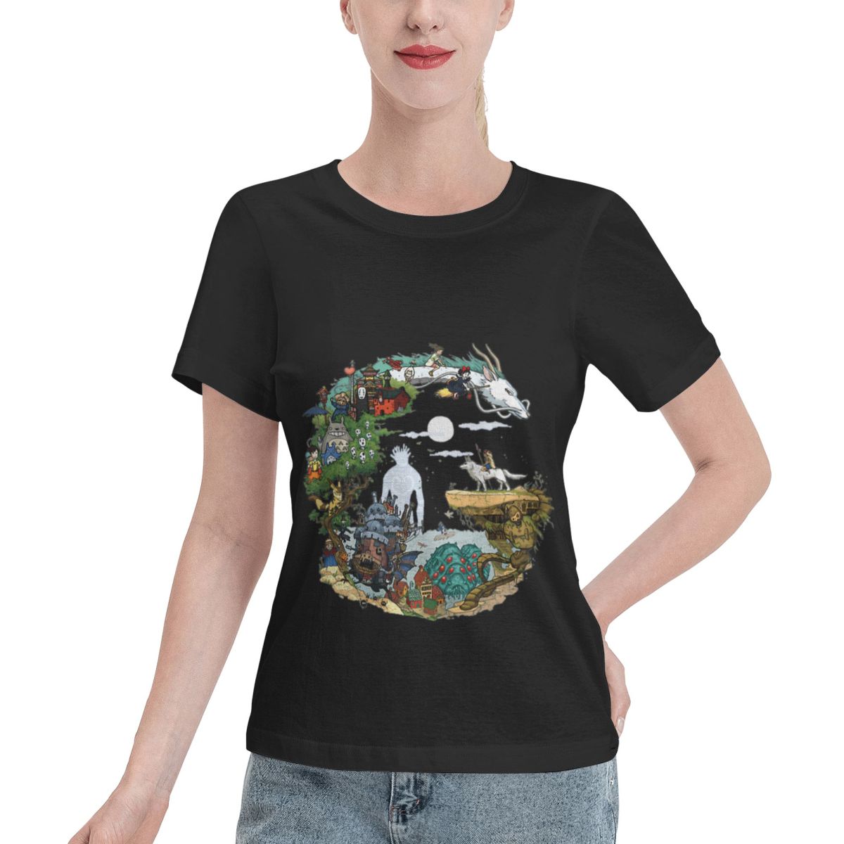 เสื้อยืดผู้หญิง Asiom ที่ทนทาน - Summer Clothing Essentials Women บทวิจารณ์และราคา