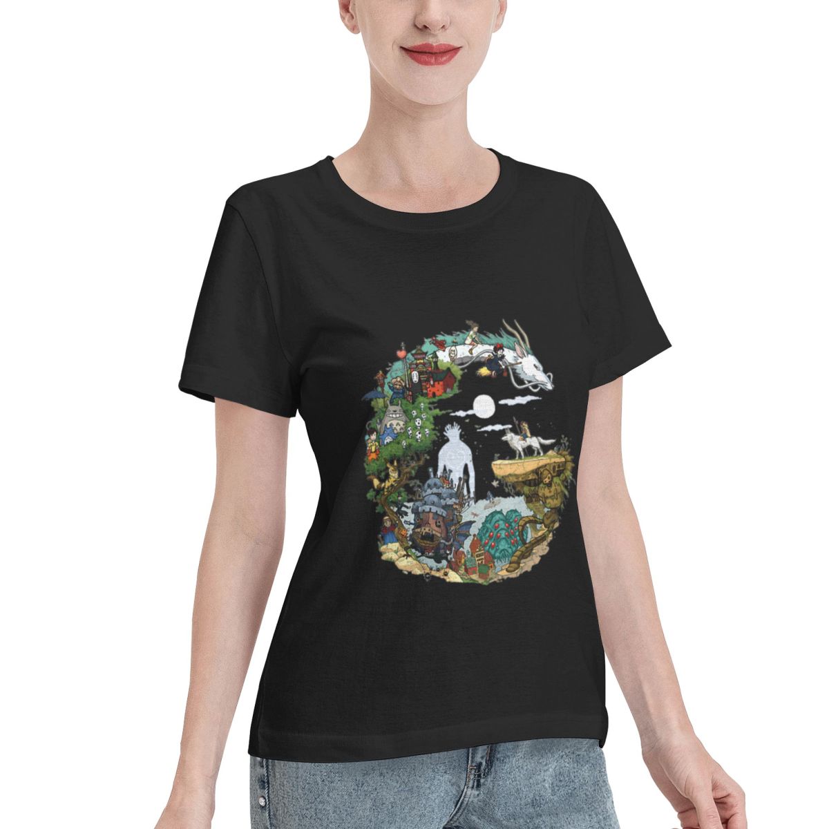 เสื้อยืดผู้หญิง Asiom ที่ทนทาน - Summer Clothing Essentials Women บทวิจารณ์และราคา