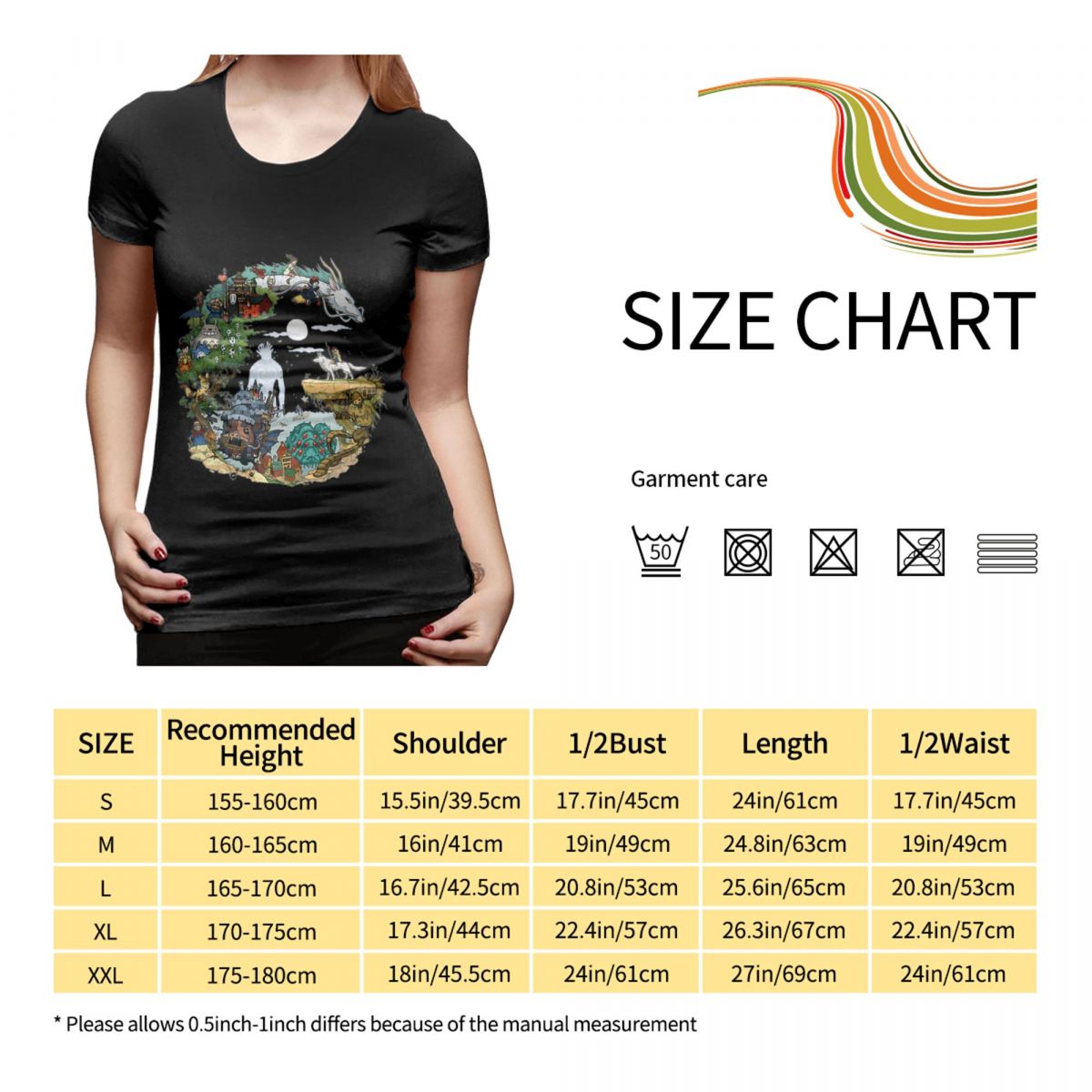 เสื้อยืดผู้หญิง Asiom ที่ทนทาน - Summer Clothing Essentials Women บทวิจารณ์และราคา