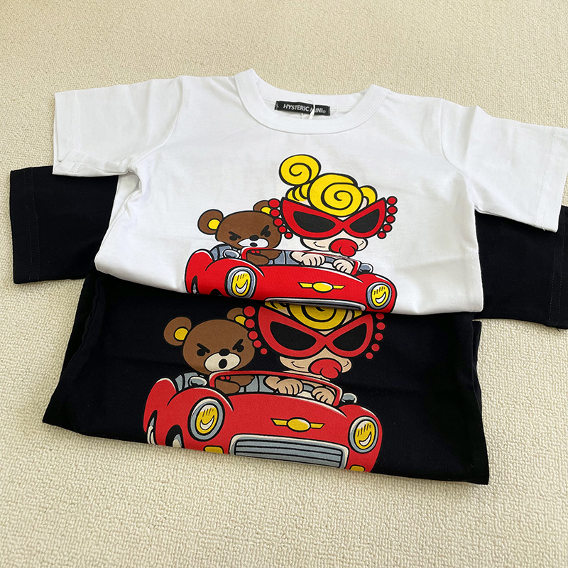 เสื้อยืดลายการ์ตูนน่ารักสไตล์ใ - Summer Clothing Boys บทวิจารณ์และราคา