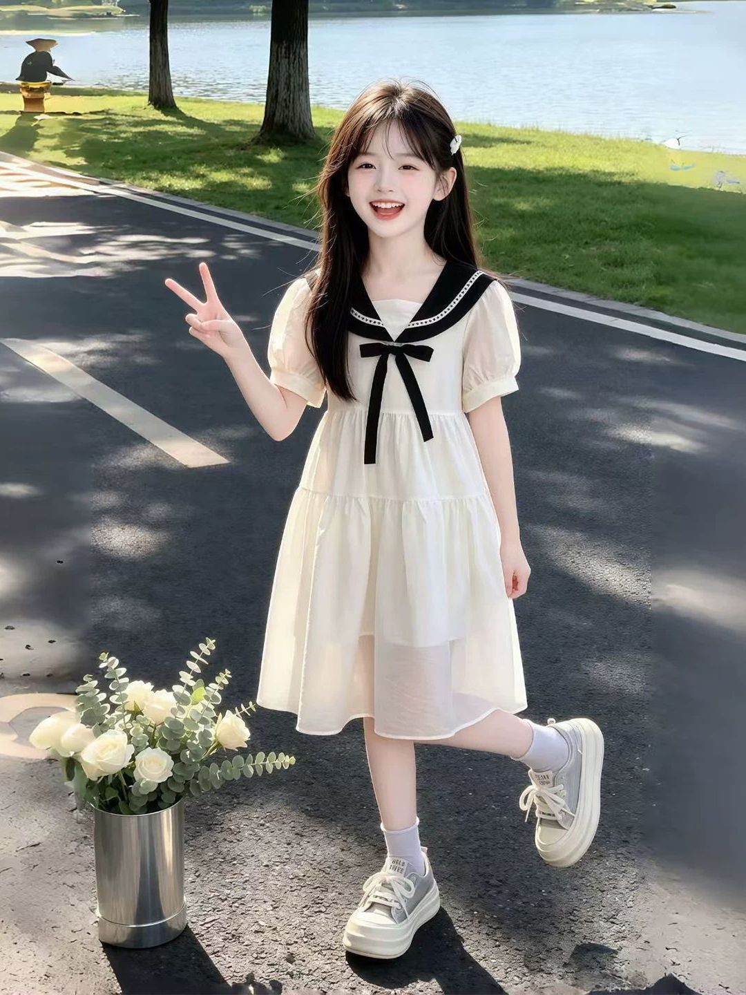 ชุดเดรสฤดูร้อนสำหรับเด็กผู้หญิ - Summer Clothing Old Navy บทวิจารณ์และราคา