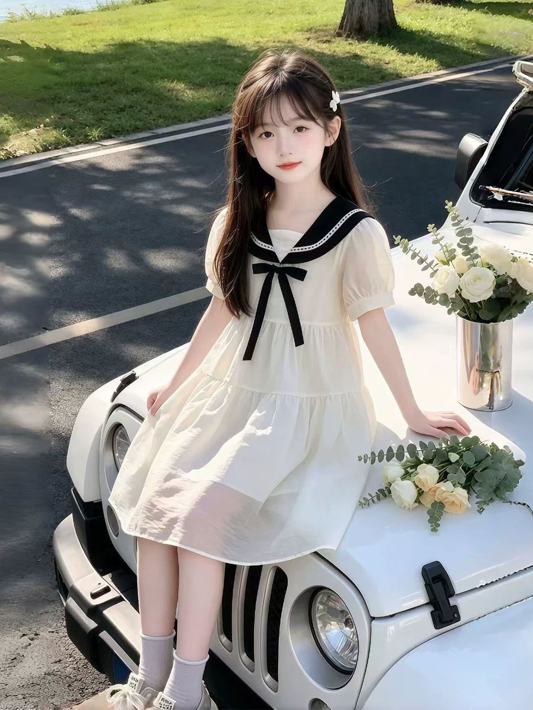 ชุดเดรสฤดูร้อนสำหรับเด็กผู้หญิ - Summer Clothing Old Navy บทวิจารณ์และราคา