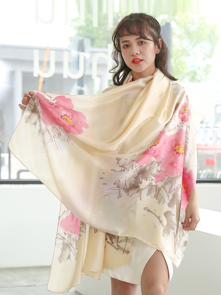 คุณภาพสูง Elegant ผู้หญิงผ้าไห - Sarong Pareo Wrap บทวิจารณ์และราคา