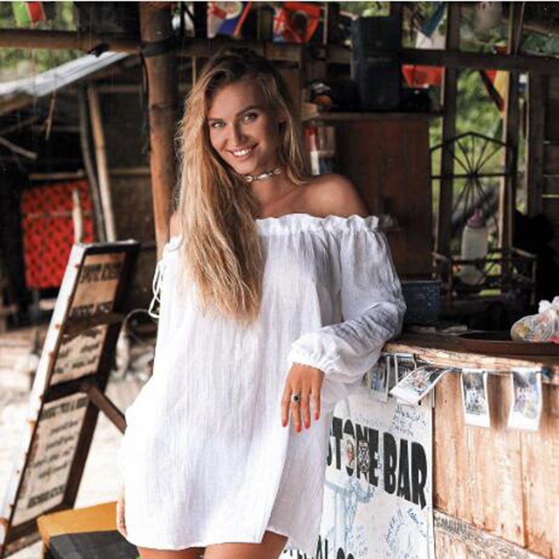 ใหม่ชายหาดสวม COVER-UPS ผู้หญิ - Sarong Pareo Wrap บทวิจารณ์และราคา