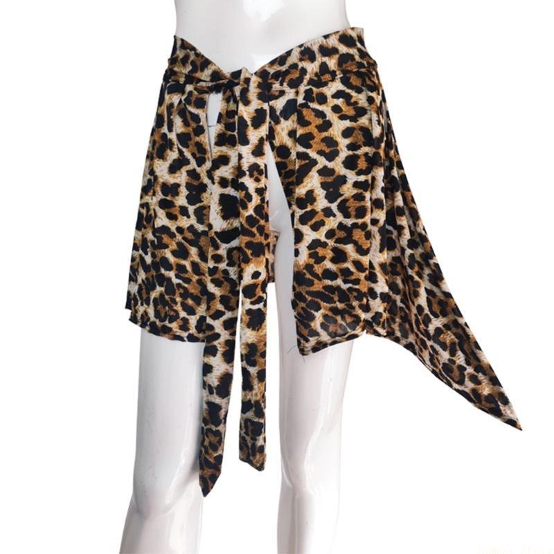 31BF สตรีเสือดาวพิมพ์ชายหาด Pa - Sarong Pareo Wrap บทวิจารณ์และราคา