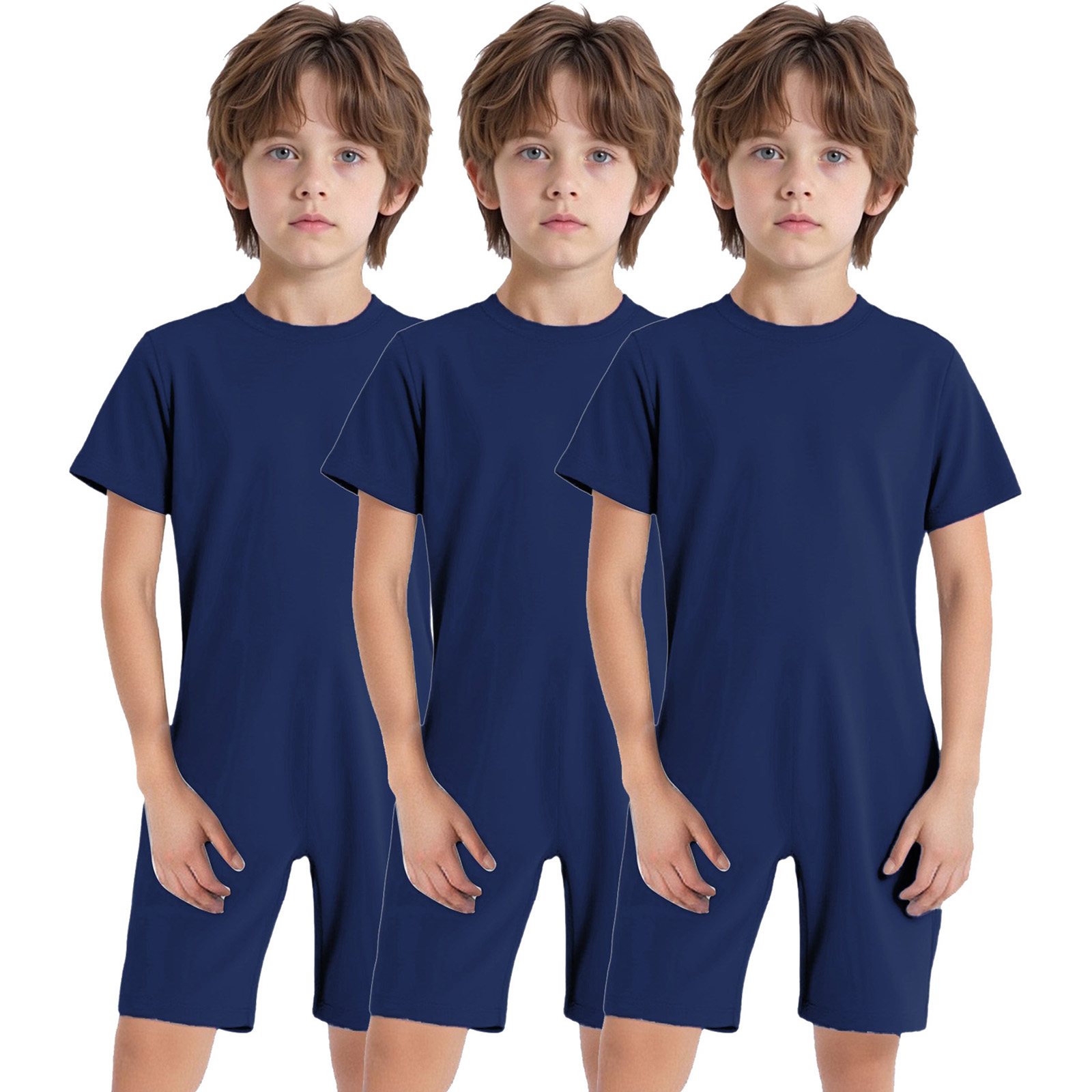 ชุดจั๊มสูทเด็ก 3 ชิ้น สำหรับเด - Summer Clothing Boys บทวิจารณ์และราคา