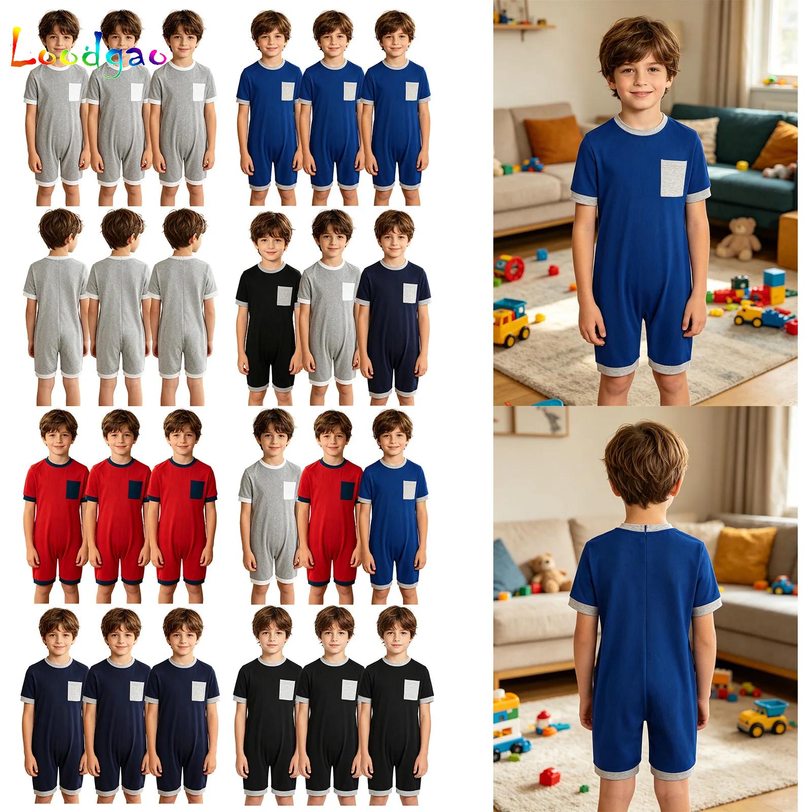 ชุดจั๊มสูทเด็กแบบพิเศษ 3 ชิ้น  - Summer Clothing Boys บทวิจารณ์และราคา