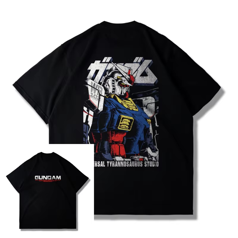 เสื้อยืดลายกราฟิก Gundam RX-78 - Summer Clothing Aesthetic บทวิจารณ์และราคา
